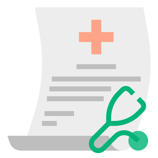Verovian Recruitment locum agency A permanent medical document featuring a stethoscope, associated with a recruitment agency.